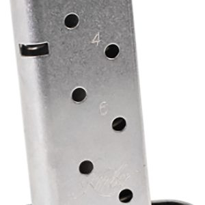 Kimber Mfg, Inc 1200845A Micro 9  7rd Extended 9mm Luger Silver Stainless Steel