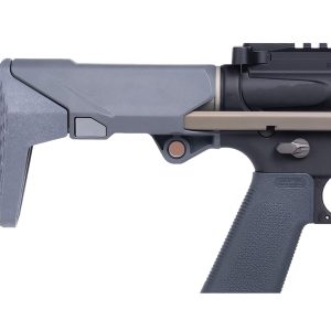 Q LLC ACCSHORTYSTOCKGRAY Shorty  Gray Polymer Fits AR/M4