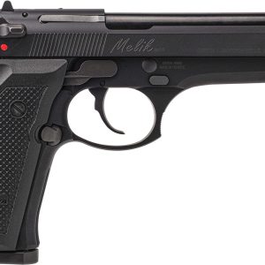 Derya Firearms 10LMELIK9TR Melik  9mm Luger 10+1 4.90" Black Melonite Steel Barrel, Black Melonite Serrated Steel Slide,  Black Aluminum Frame, Black Polymer Grip