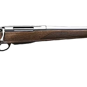Tikka JRTXA72022MT T3x Hunter Full Size 30-06 Springfield 3+1 22.40" Matte Stainless Fluted Threaded Barrel, Matte Drilled & Tapped Stainless Steel Receiver, Fixed Oiled Walnut Wood Stock, Right Hand