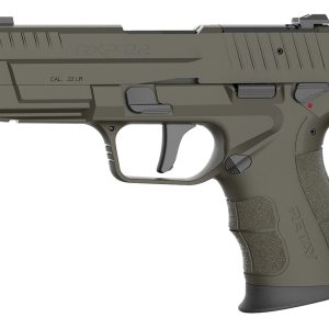 Retay USA RXP22OD10TH RXP 22 LR 10+1 4" Black Threaded Barrel, OD Green Cerakote RMR/RMSc Optic Ready/Serrated Slide, OD Green Cerakote Polymer Frame w/Accessory Rail, Textured Grip