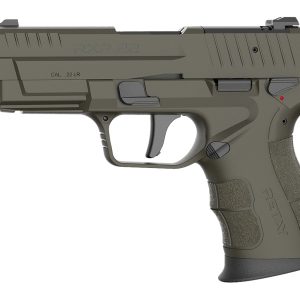 Retay USA RXP22OD13TH RXP 22 LR 13+1 4" Black Threaded Barrel, OD Green Cerakote RMR/RMSc Optic Ready/Serrated Slide, OD Green Cerakote Polymer Frame w/Accessory Rail, Textured Grip