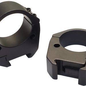 Talley TMS34L Modern Sporting  Black Anodized Aluminum 34mm Tube, Low, Picatinny Rail