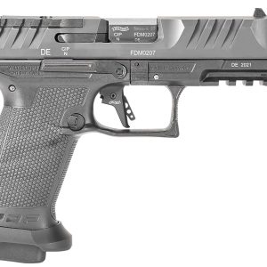 Walther Arms 2844176 PDP Pro SD Compact Frame 9mm Luger 18+1 4.60" Black Threaded Barrel, Black Optic Ready/Serrated Steel Slide, Black Polymer Frame w/Picatinny Rail, Medium Backstrap Grip