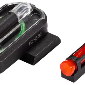 HiViz RGMFD21 FastDot H3 Red/Fiber Optic Green Tritium Black Frame Fits Ruger Max-9