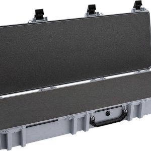 Pelican VCV8000000GRY Vault Double Rifle Case 53" Gray Polyethylene Foam Weather Resistant