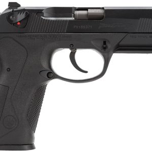 Beretta USA JXF9F20 Px4 Storm Full Size Frame 9mm Luger 10+1, 4.10" Black Steel Barrel, Black Bruniton Serrated Steel Slide, Black Polymer Frame w/Picatinny Rail, Ambidextrous