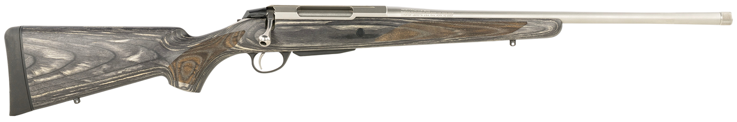 Tikka JRTXG31622MT T3x Laminated Full Size 308 Win 3+1 20" Stainless Threaded Barrel, Stainless Steel Drilled & Tapped Receiver, Oil Gray Fixed Laminate Stock, Right Hand