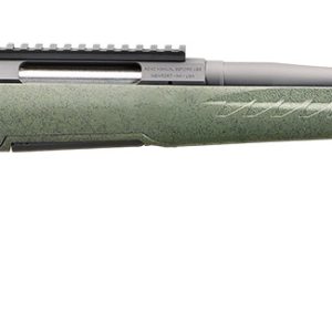 Glenfield 52006 Model A  Full Size 350 Legend 5+1 20" Matte Black Threaded Barrel, Matte Black Alloy Steel Receiver w/Picatinny Rail, Moss Green Splatter Fixed Synthetic Stock, Thread Protector