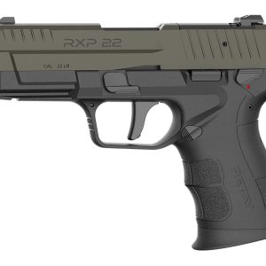Retay USA RXP22BLKODSL13TH RXP 22 LR 13+1 4" Threaded Barrel, OD Green Cerakote Optic Ready/Serrated Slide, Black Cerakote Polymer Frame w/Accessory Rail, RMR/RMSc Footprint