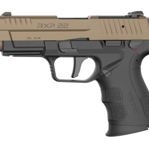 Retay USA RXP22BLKFDES13TH RXP 22 LR 13+1 4" Threaded Barrel, Flat Dark Earth Cerakote Optic Ready/Serrated Slide, Black Cerakote Polymer Frame w/Accessory Rail, RMR/RMSc Footprint