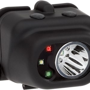 Nightstick NSP4610B NSP-4610B Multi-Function Black 110/135/210 Lumens Green/Red/White LED Bulb 93 Meters Beam Distance
