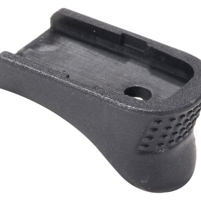 Pachmayr 03885 Grip Extender Extended, Compatible w/Glock 42 Black Polymer 2 Per Pack