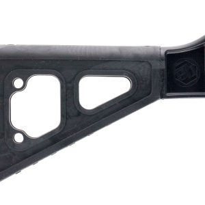 SB Tactical SBT01SB SBT  Side Folding Black Synthetic with  10.50" OAL & Nylon Strap for H&K UMP, B&T APC (Tube Not Included)