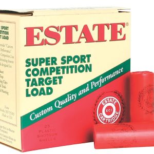 Estate Cartridge SS12H18 Super Sport Competition Target 12Gauge 2.75" 1oz 8Shot 25 Per Box/10 Case