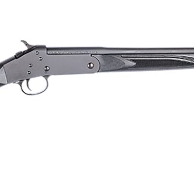 Stevens 19202 301 Compact 410 Gauge Break Open 3" 1rd 22" Matte Black Single Shot Barrel, Matte Black Carbon Steel Receiver, Fixed Matte Black Synthetic Stock, Ambidextrous