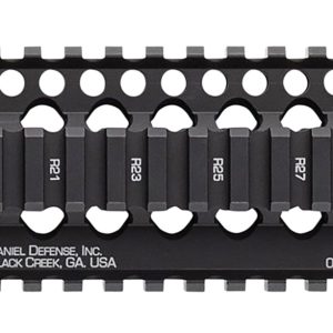 Daniel Defense 0100510001 Omega Rail 7" Carbine Length Style Made of Aluminum with Black Anodized Finish & Picatinny Rail for AR-15