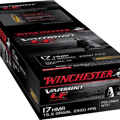 Winchester Ammo S17HMR1LF Varmint LF 17HMR 15.5gr Polymer Tip NTX 50 Per Box/20 Case