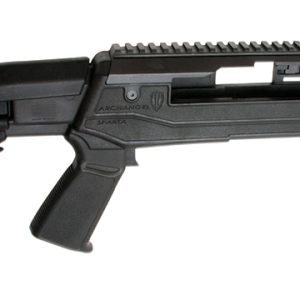 Archangel AA1430 Sparta Conversion Stock Black Synthetic 4 Position Collapsible with Pistol Grip for Ruger Mini-14, Mini Thirty
