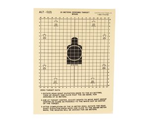ACTION TGT 25 METERS DOD M16A2 100PK