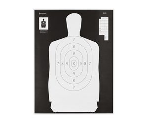 ACTION TGT B34 BLK/WHT SILHO 100PK
