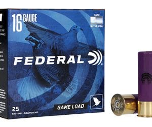 FED GAME LOAD 16GA 2 3/4 #7.5 25/250