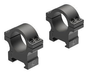 LEUP OPEN RANGE CS RINGS 1" MED MAT