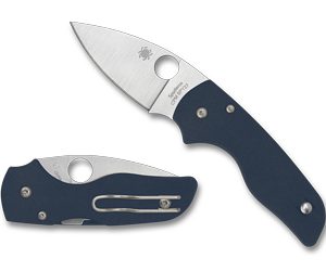 SPYDERCO LIL NATIVE G-10 2.42" BLUE