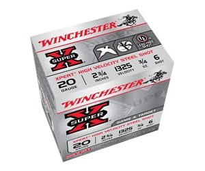WIN XPERT TRGT 20GA 2.75" #6 25/250