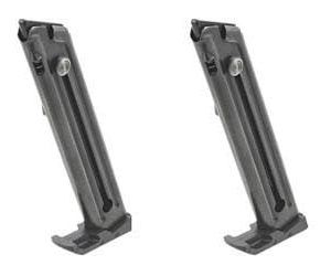 Ruger 22/45 Mark IV .22LR Magazine, Steel, 2-pack, 90646