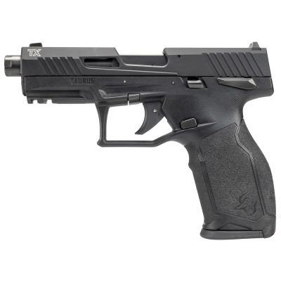Taurus TX22 22 Long Rifle 4.6in Anodized Black Pistol - 22+1 Rounds - Black Fullsize