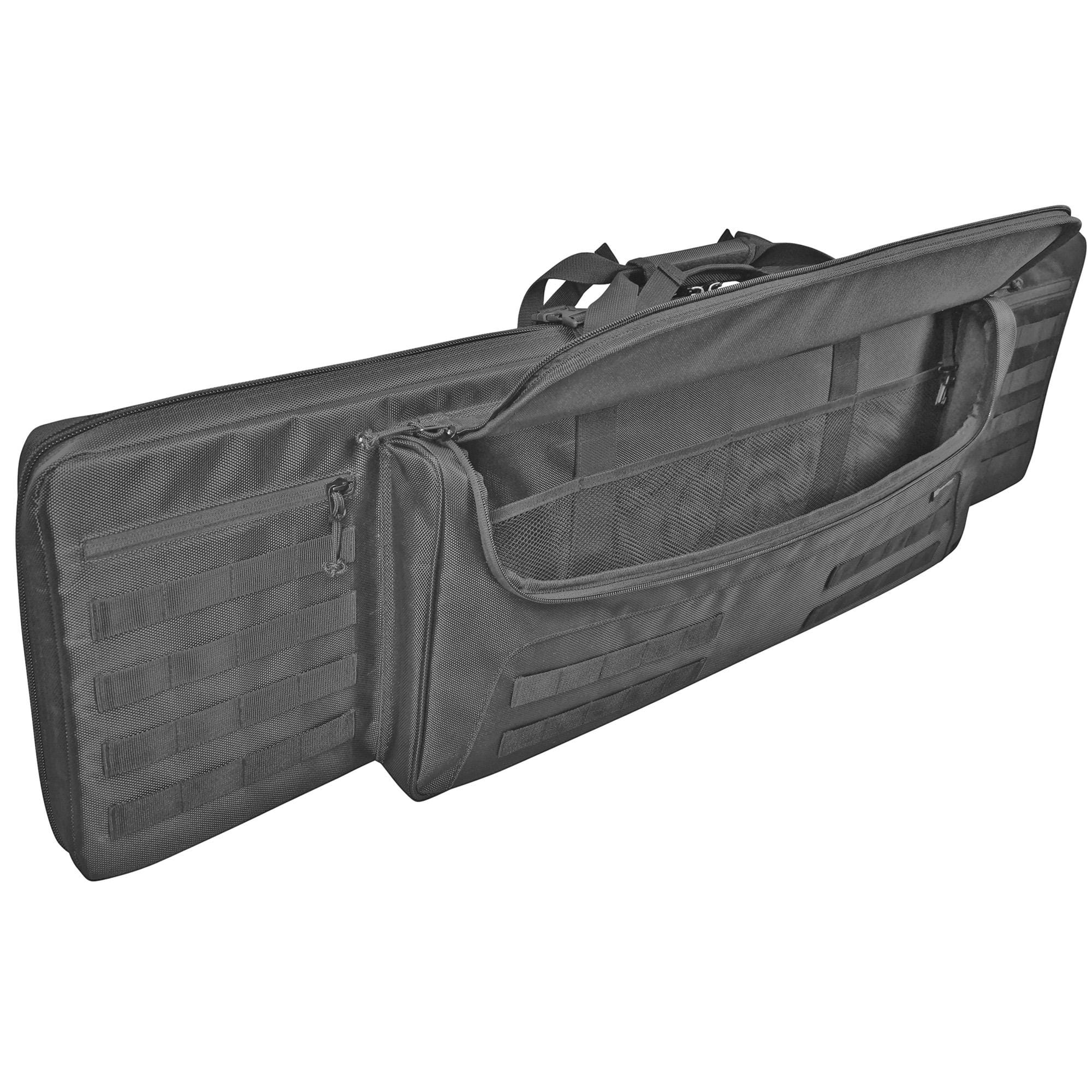 Evolution Outdoor 42in Tactical Single Rifle Soft Case – 1680D Tactical Series, Black, 51285-EV