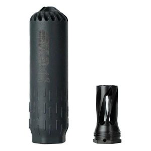 HUXWRX Flow 556k Rifle Suppressor with QD Flash Hider