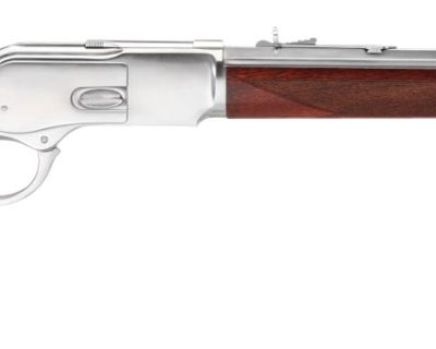 Taylors & Company 550247 1873  357 Mag Caliber with 10+1 Capacity, 20" Barrel, Silver Metal Finish & Walnut Fixed Pistol Grip Stock Right Hand (Full Size)