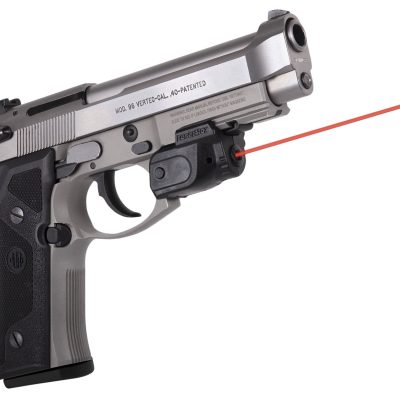 LaserMax GSLTNR Red Lightning Rail with GripSense  Black