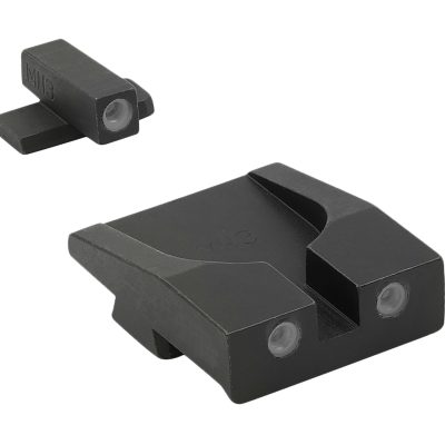 Meprolight USA 114203101 Tru-Dot  Green Tritium White Outline Front Sight-Green Tritium White Outline Rear Sight Springfield Armory XD-M/XD-S (Non OSP)