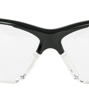 Walker's GWPIKNOF1CLR Ballistic Eyewear IKON Tanker Adult Clear Lens Matte Black Frame