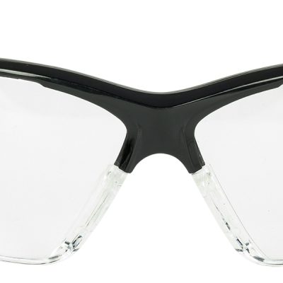 Walker’s GWPIKNOF1CLR Ballistic Eyewear IKON Tanker Adult Clear Lens Matte Black Frame