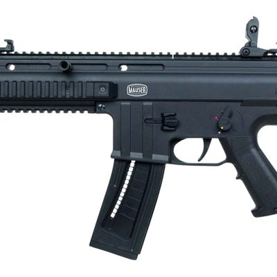 Mauser Rimfire 4150013CA M-15 *CA Compliant 22 LR Caliber with 10+1 Capacity, 16.50″ Barrel, Black Metal Finish & Side Folding Adjustable Cheekrest Black Stock Right Hand (Full Size)