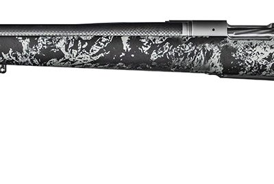 Christensen Arms 8010618400 Ridgeline FFT 300 PRC 3+1 22″ Carbon Fiber/Threaded Barrel, Stainless Steel, Black with Gray Accents Stock, Left Hand