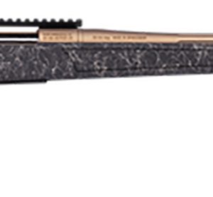 CVA CR3959F Cascade Long Range Hunter Full Size 6.5 PRC 24" Smoked Bronze Cerakote Steel Threaded Barrel, Black w/Smoked Bronze Web Synthetic Stock