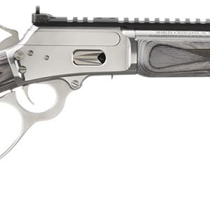 Marlin 70433 1894 SBL 357 Mag 8+1 16.10" Stainless Polished Threaded Barrel& Picatinny Rail Receiver, Fixed Gray Laminate Stock