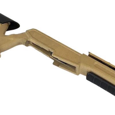 Archangel AAMINIDT Precision Stock  Desert Tan Synthetic Fixed with Adjustable Cheek Riser for Ruger Mini-14, Mini Thirty