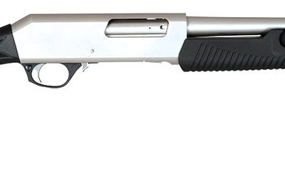 Dickinson LLC XX3BMHS2 Commando Marine Tactical 12 Gauge Pump 3" 5+1 18.50" Stainless Steel Barrel & Receiver, Fixed Black Synthetic Stock