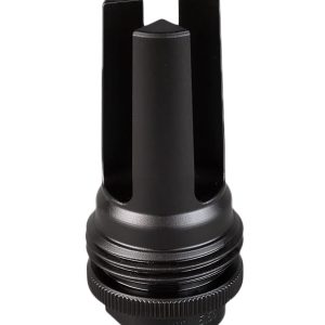 SilencerCo AC1561 ASR Flash Hider Black Steel with 13.5x1 LH tpi Threads for 9mm