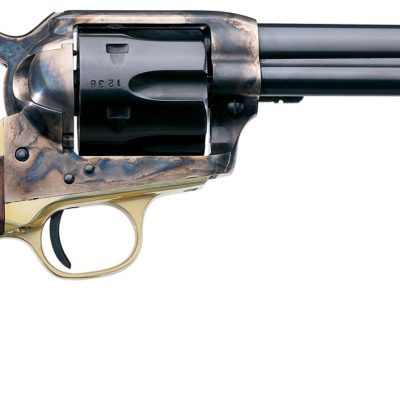 Taylors & Company 550527 Ranch Hand  357 Mag Caliber with 5.50" Blued Finish Barrel, 6rd Capacity Blued Finish Cylinder, Color Case Hardened Finish Steel Frame & Walnut Grip