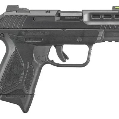 RUGER SECURITY 380ACP PSTL 3.42" BBL BLK 15+1RD BLK F.O. FRONT SIGHT