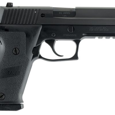 Sig Sauer 220R45BSSCA P220 Full Size *CA Compliant 45 ACP 4.40″ 8+1 Black Hardcoat Anodized Aluminum Frame Black Nitron Stainless Steel Slide with Black 1-Piece Ergo Grip