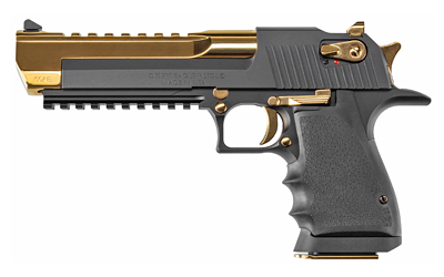 DE L6 44MAG 6″ 8RD BLK/GLD