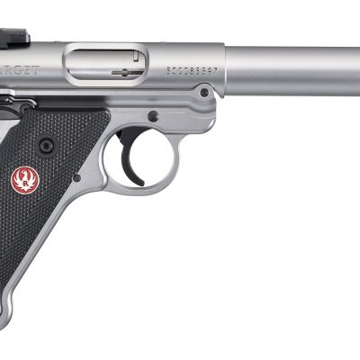 RUGER MKIV TARGET 22LR 5.5" SS 10+1